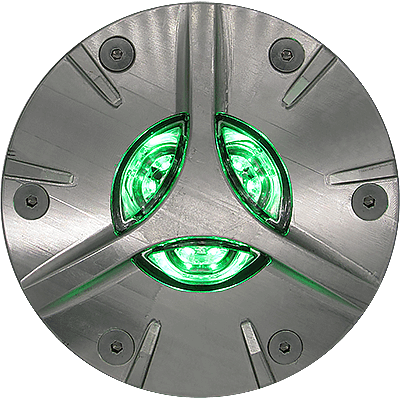 HL-690L LED Stainless Steel Helipad Semi-Flush Perimeter Inset Light